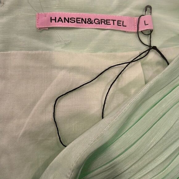 Hansen & Gretel Seafoam Levi Mini Skirt NEW - Picture 5 of 6